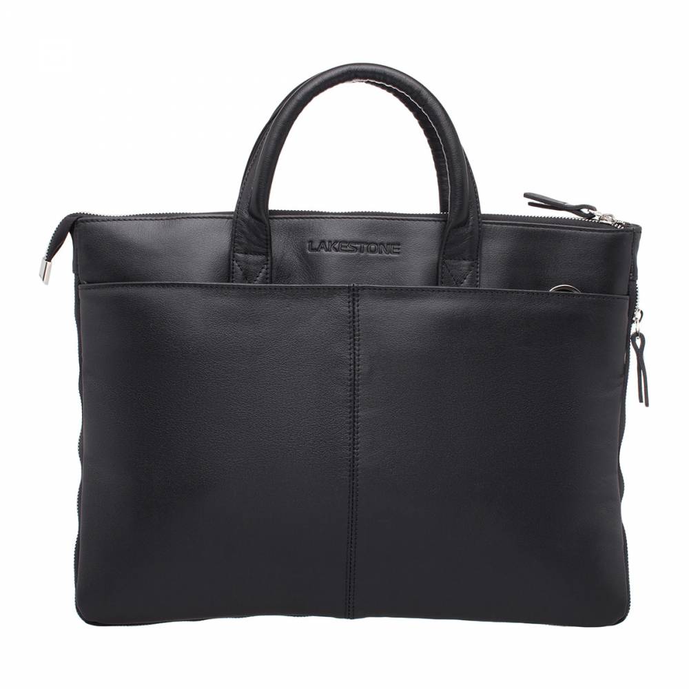 Деловая сумка Bolton Black Деловая сумка Bolton Black<p>Интереснейшей особенностью этой стильной сумки является то, что ее объем увеличивается одним движением молнии, которая аккуратно расположилась по периметру изделия. Идеальное решение для современного делового человека. Дизайн строг и минималистичен, глубокий черный цвет не оставит никого равнодушным. Сумка создана вручную из высококачественной натуральной кожи.&nbsp;</p><br>