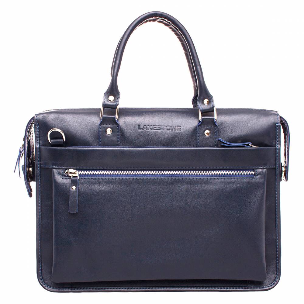Деловая сумка Halston Dark Blue Деловая сумка Halston Dark Blue<p>Эта сумка для мужчин, которые не привыкли ущемлять себя ни в чем. Аксессуар отлично подчеркивает наличие вкуса у его обладателя, придает презентабельности, которая никогда не будет лишней. </p><p>Сумка пошита из качественной натуральной кожи, оснащена надежной фурнитурой, которая будет служить на протяжении долгих лет и не подведет. Изделие отлично держит форму, которая не будет утеряна даже при частичном его заполнении. Внутри достаточно места для документации и для современной электроники. </p><p>Транспортировать сумку можно на плече и в руках. Ремень имеет оптимальную ширину, регулируется по длине и крепится на застегивающиеся карабины.&nbsp;</p><br>
